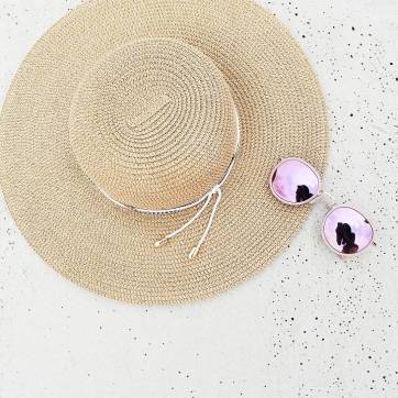 Beach Hat and Sunglasses