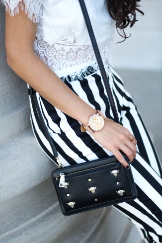 Black, White, and Gold Accessories